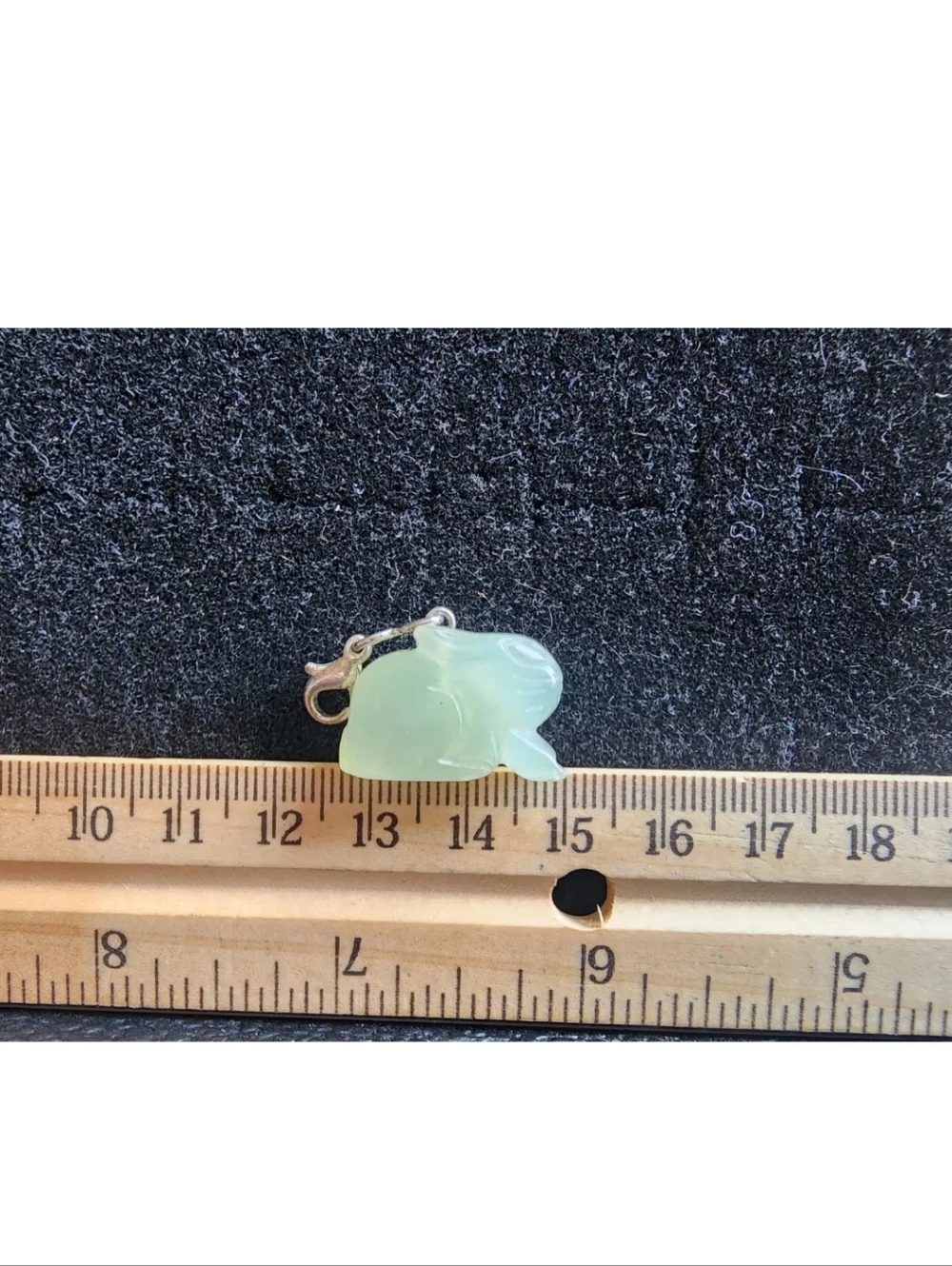 Green Jade Frog Charm Pendant - Women Accessories